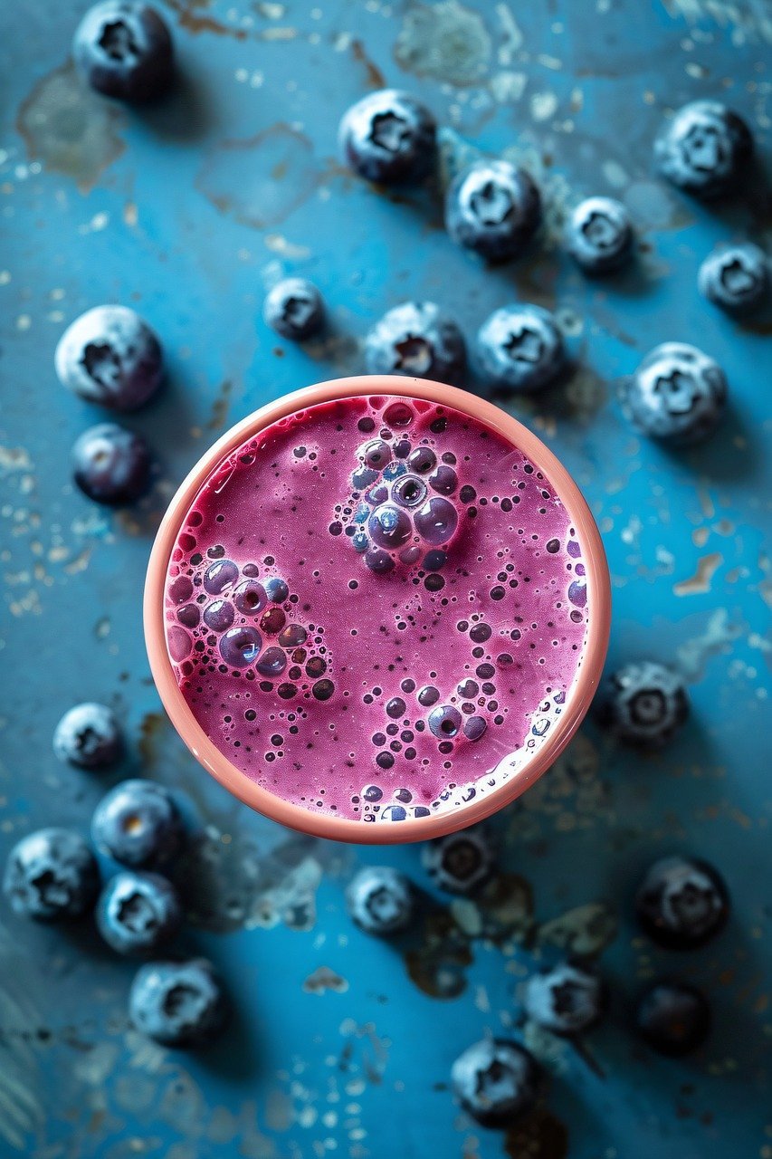 menu-12 blueberry, smoothie, milkshake, juice, drink, fruit, healthy, shake, detox, diet, instagram